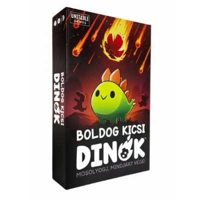 Boldog kicsi dinók – Mosolyogj, mindjárt vége! társasjáték