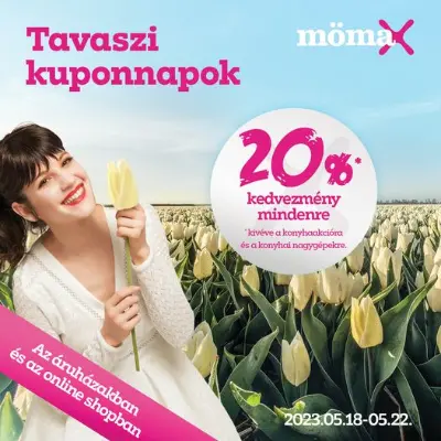 Extra 20% kedvezmény