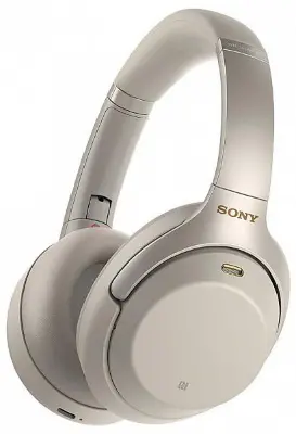 Sony WH 1000 Xm3N Bluetooth fejhallgató, ezüst