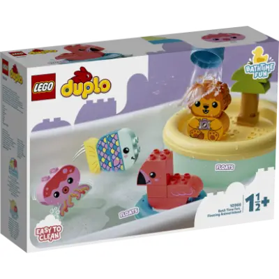LEGO Duplo Vidám fürdetéshez: úszó állatos sziget (10966)