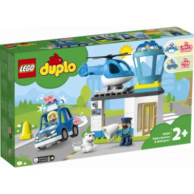 LEGO Duplo Rendőrkapitányság és helikopter (10959)