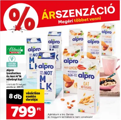 ALPRO növényi ital (8 db vásárlása esetén)