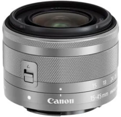 Canon EF-M 15-45mm f/3.5-6.3 IS STM ezüst objektív (0597C005AA)