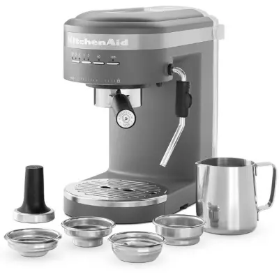 KitchenAid eszpresszó kávéfőző gép Szén szürke DG (5KES6403EDG)