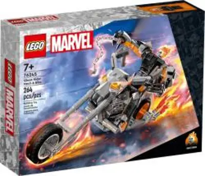 LEGO® Super Heroes Szellemlovas robot és motor (76245)