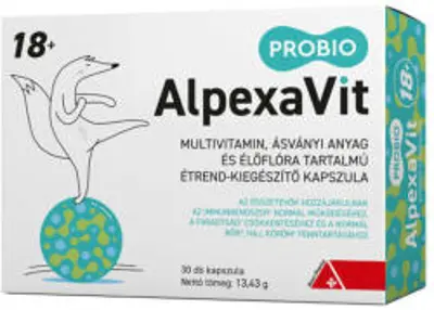 AlpexaVit Probio 18+ kapszula (30x)