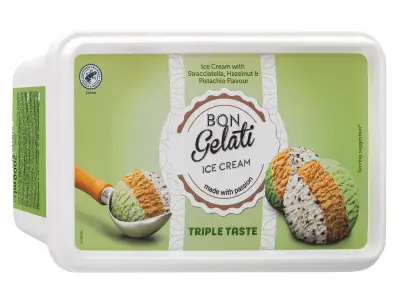 Bon Gelati Tricolor jégkrém