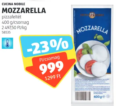 Cucina Nobile Mozzarella, 400g