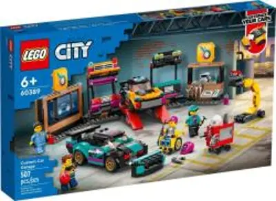 LEGO® City Egyedi autók szerelőműhelye (60389) + friends sapi