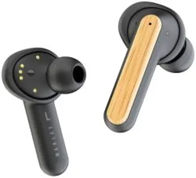 Marley Redemption Wireless Headset - Fekete/Bambusz (EM-DE021-SB)