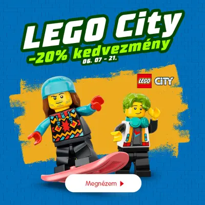 -20% minden LEGO® City dobozra