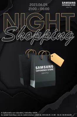 Night Shopping (20% kedvezmény)