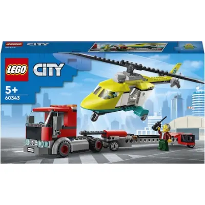 LEGO® City Great Vehicles 60343 Mentőhelikopteres szállítás