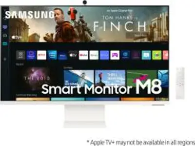 Samsung S32BM801UU SMART monitor 32", 4K, VA, Micro-HDMI, USB-C, Bluetooth, Wifi, távirányító, fehér (LS32BM801UUXEN)