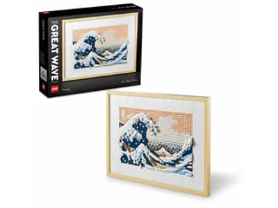 LEGO® ART Hokuszai – A nagy hullám (31208)