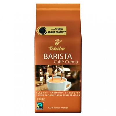 Tchibo Barista Caffè Crema szemes pörkölt kávé 1000 g