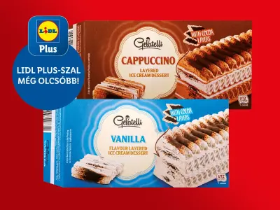 Gelatelli Jégkrémtorta, 650 ml