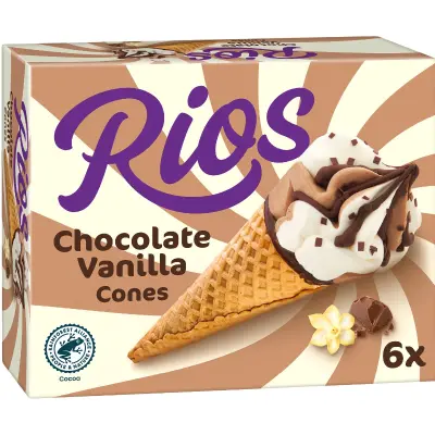 Rios tölcséres jégkrém multipack