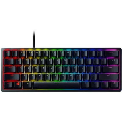 Razer Huntsman Mini (Purple Switch) - US INTL gamer billentyűzet