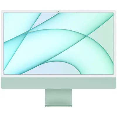 Apple iMac 24" Retina 4.5K asztali számítógép, M1 chip 8-core CPU, 8GB, 256GB, GPU, MacOS, Magyar billentyűzet, Zöld