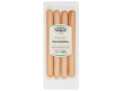 Pikok Pure Füstölt pulykavirsli, 200 g