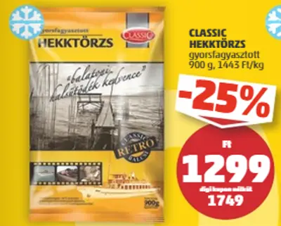 Classic hekktörzs, 900g