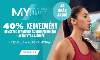 Myprotein - 40% kedvezmény