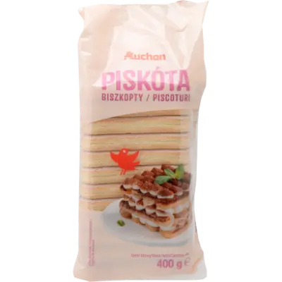 Auchan Kedvenc piskóta 400 g