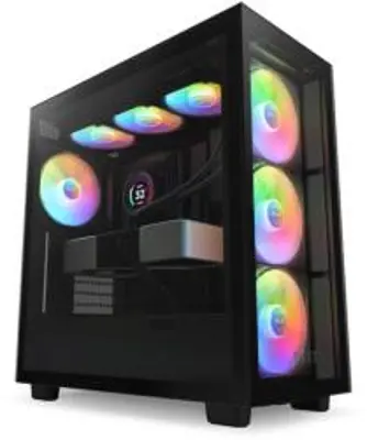 NZXT H7 Elite (2023) All Black számítógépház