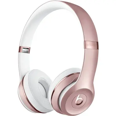 Beats Solo3 Wireless Headphones - rózsaszín arany vezeték nélküli fül-/fejhallgató