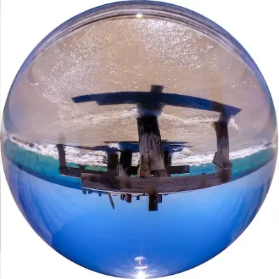 Rollei Lensball optikai üveggömb, fotógömb, mobilos és normál fotózáshoz, 80 mm