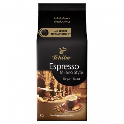 Tchibo Espresso Milano Style szemes, pörkölt kávé 1 kg