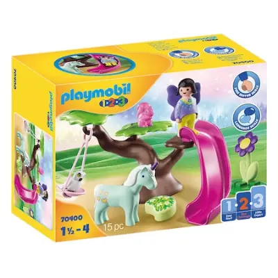 Playmobil 1.2.3 Szett - A tündér játszótere