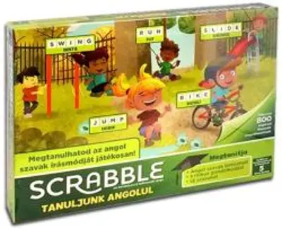 Mattel Scrabble: Tanuljunk angolul!