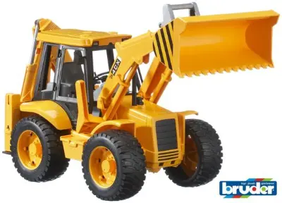 BRUDER JCB 4CX Rakodó-árokásó, 52 cm