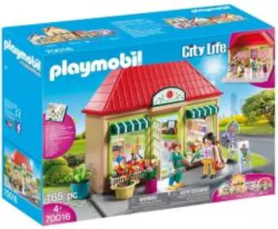 Playmobil Kisvárosi virágbolt (70016)