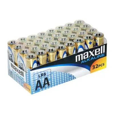 Maxell 32 db AA Ceruza elem, 1,5 V, LR6