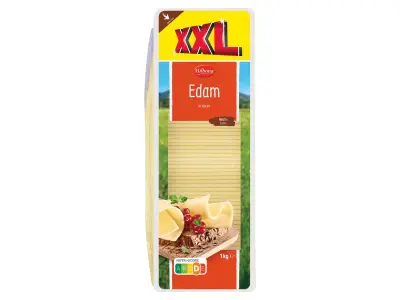 Milbona Szeletelt edámi / gouda sajt (1 kg)