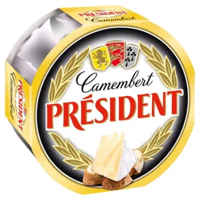 President Camembert, többféle, 120 g