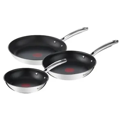 Tefal G732S334 DUETTO+ serpenyő szett, 3 db-os