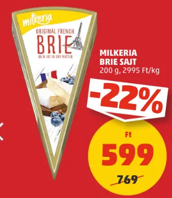 Milkeria Brie sajt, 200 g