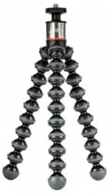 JOBY GorillaPod 500 háromlábú fotóállvány Fekete, Szürke, Rozsdamentes acél (JB01502-BWW)