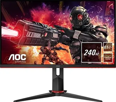 24" AOC 24G2ZU LCD monitor