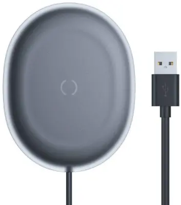 Baseus Jelly Wireless Charger 15W Black vezeték nélküli töltő