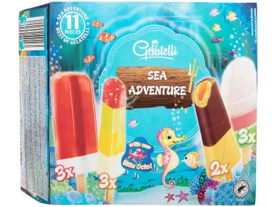 Gelatelli Sea Adventure színes jégkrém