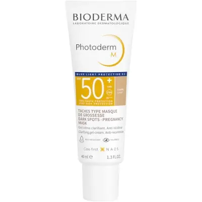 Bioderma Photoderm M SPF 50+ Napvédő arckrém, világos árnyalatú, 40 ml