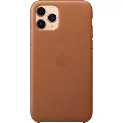 Apple iPhone 11 Pro Bőrtok, Vörösesbarna