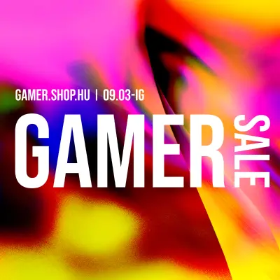 Gamer SALE akció a gamer.shop.hu-n