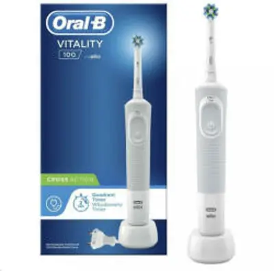 Braun ORAL-B Vitality 100 CrossAction White Elektromos fogkefe