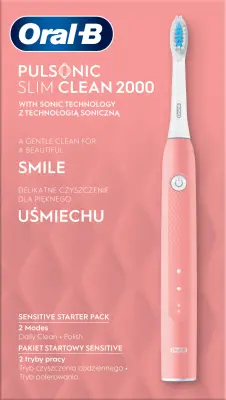 Elektromos fogkefe Pulsonic Slim Clean 2000 Pink (1 db)